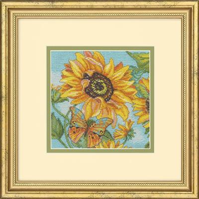 click here to view larger image of Sunflower Garden (counted cross stitch kit)