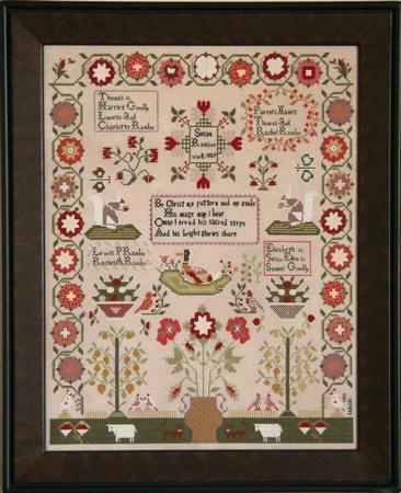 click here to view larger image of Susan Rambo Sampler (chart)