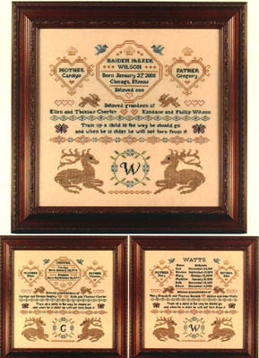 click here to view larger image of Family Record Sampler (chart)