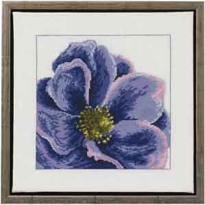 click here to view larger image of Clematis (counted cross stitch kit)