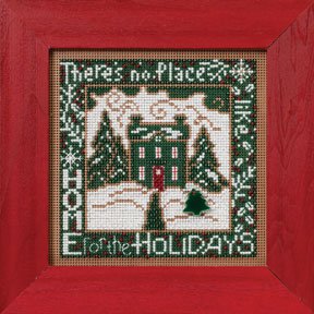 click here to view larger image of Home For The Holidays (counted cross stitch kit)