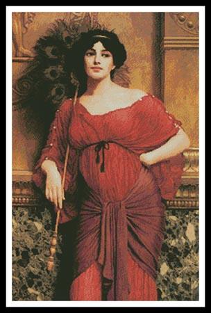 click here to view larger image of Roman Matron, A  (John William Godward) (chart)