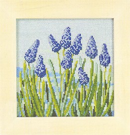 click here to view larger image of Blue Flowers (chart)