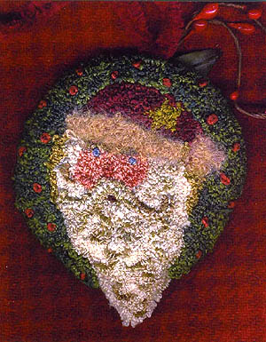 click here to view larger image of Enchanted Santa (Punchneedle) (Punchneedle)