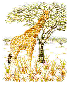 click here to view larger image of Giraffe (chart)