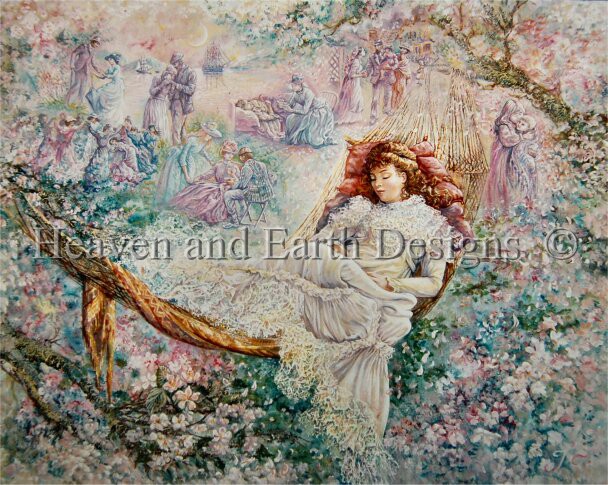 click here to view larger image of Apple Blossom Dreaming (chart)